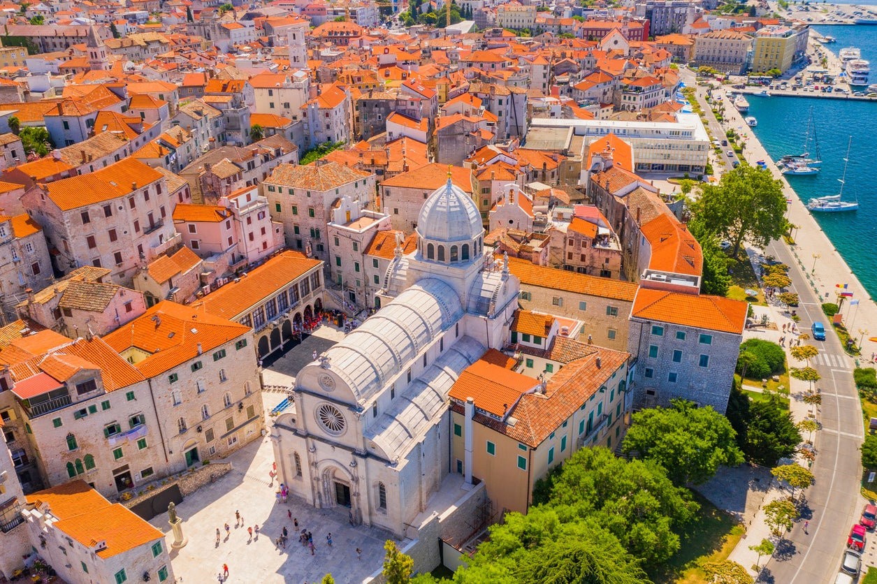 Aerial Šibenik