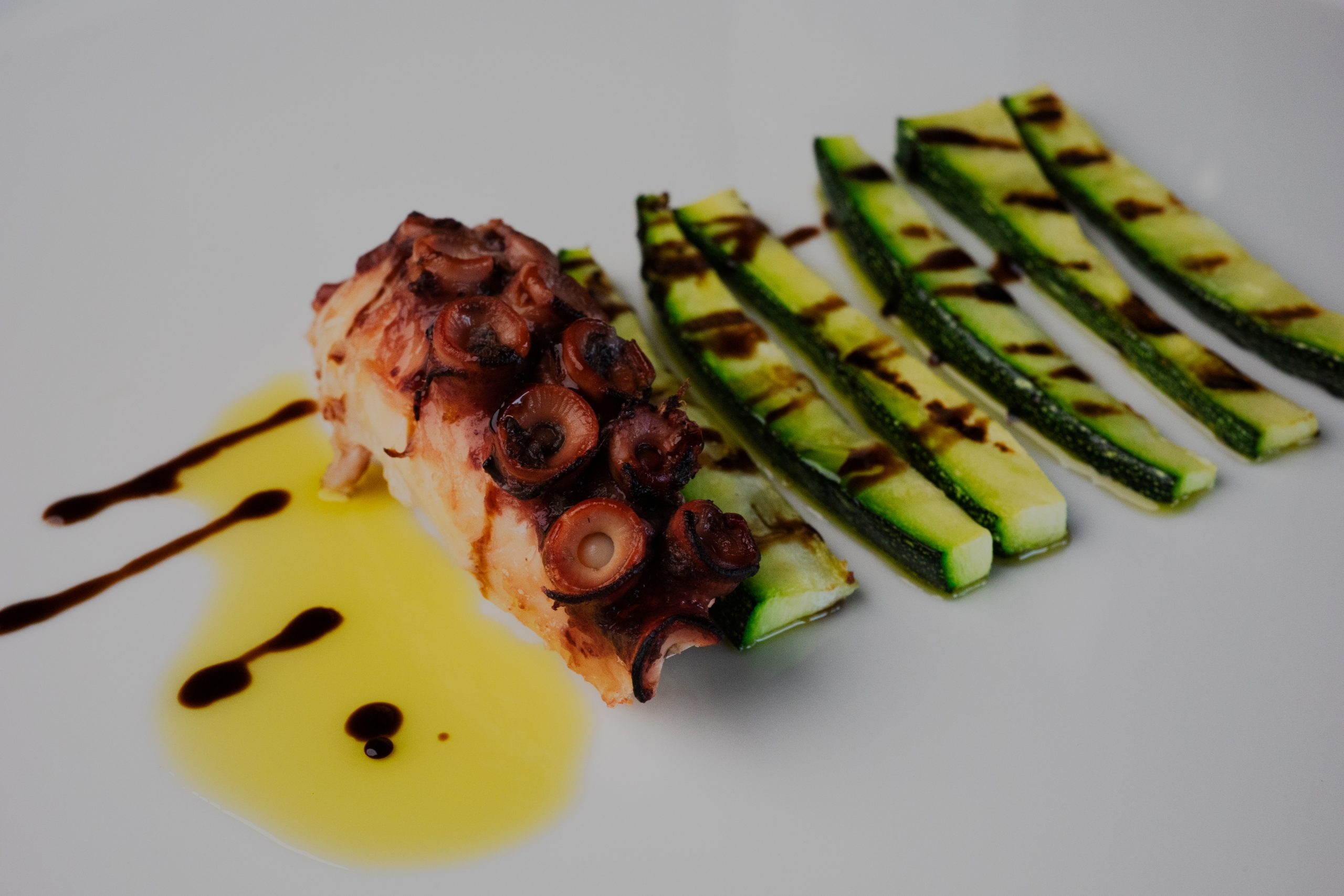 Grilled octopus