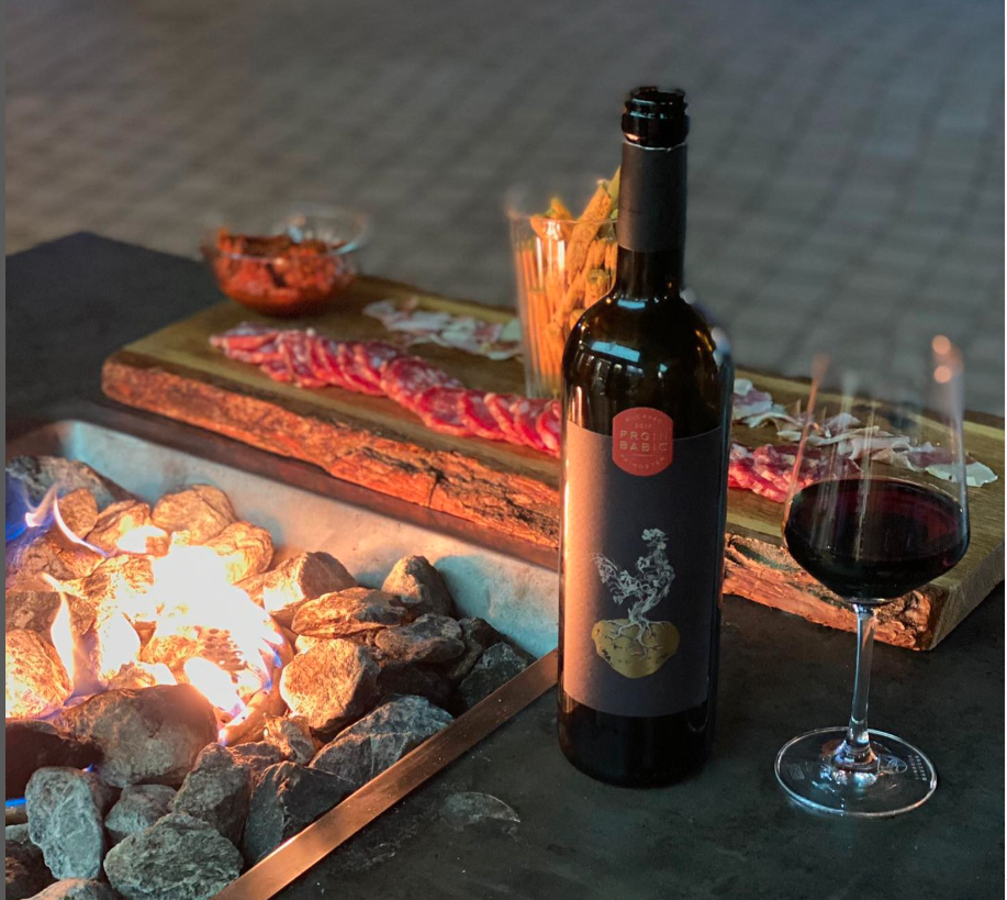 Wine by the fire