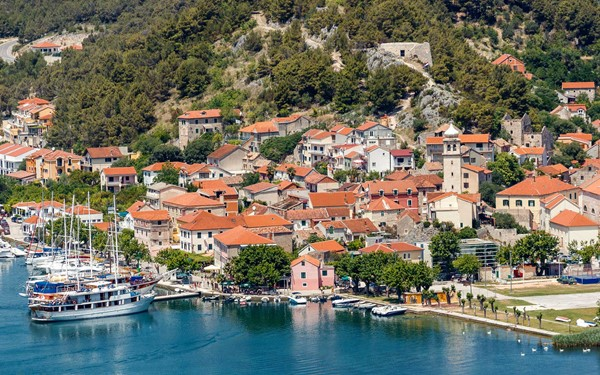 Skradin harbour